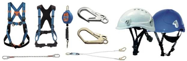 Équipements de protection Tractel : harnais, antichutes, longes, casques